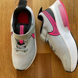 Nike toddler girl sneakers - pink and gray